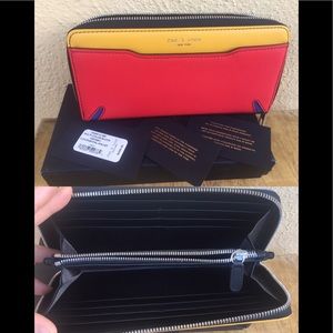 NIB  Rag & Bone - Colorblock Zip Walleta